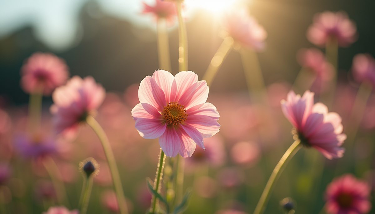 Close-up view of blooming flowers