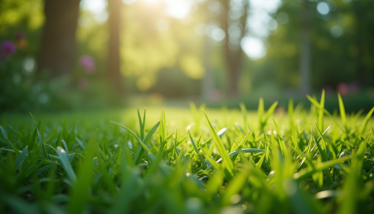 Close-up view of peaceful greenery in a quiet garden
